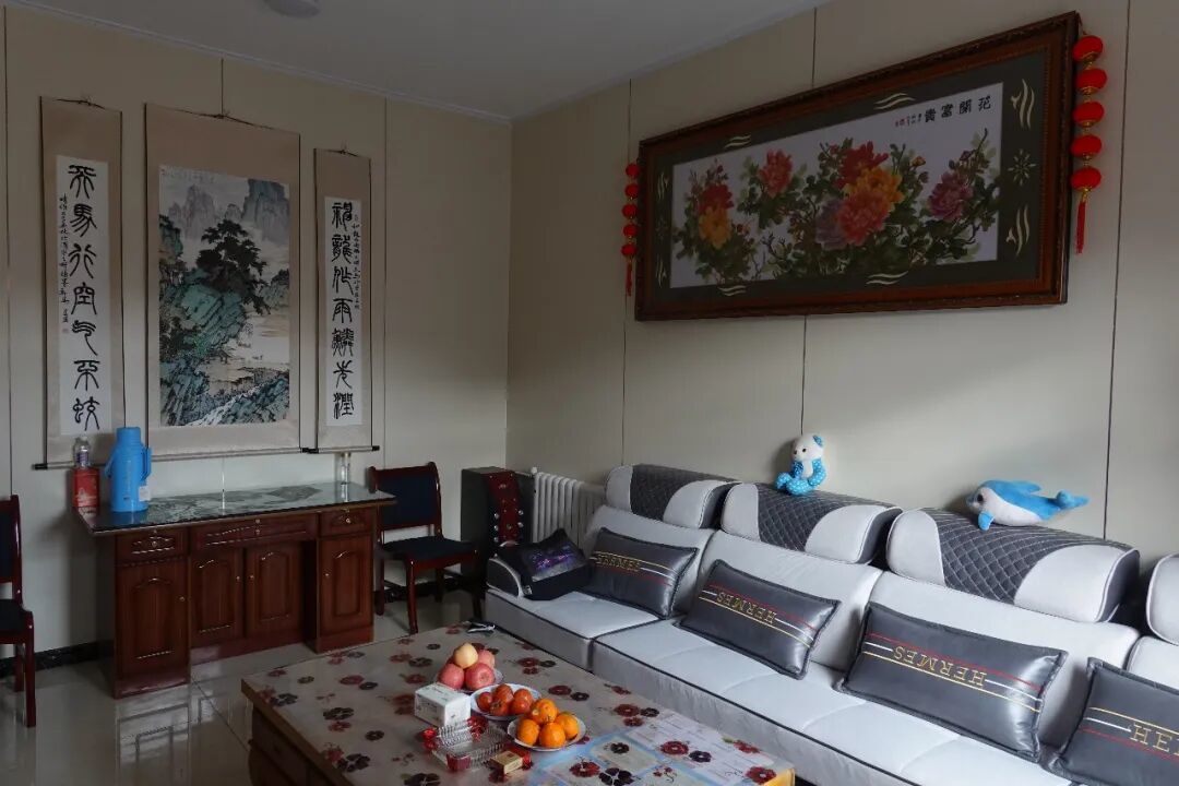 王芸家新房整洁的客厅