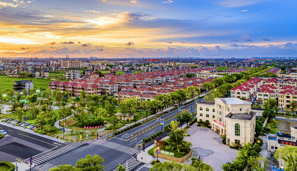 “千万工程”源起地——杭州市萧山区瓜沥镇梅林村 图源:“萧山发布”微信公众号