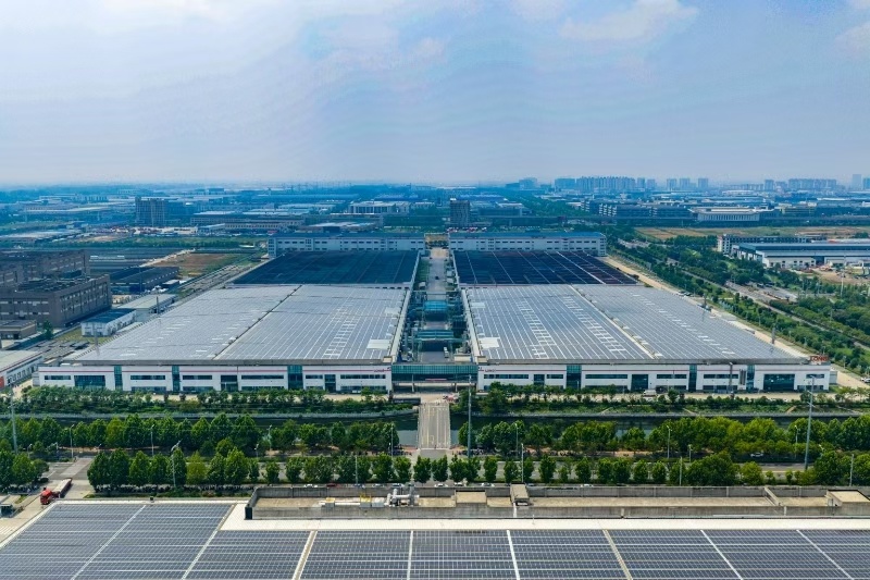 俯瞰滁州经开区园区企业。滁州经开区管委会供图
