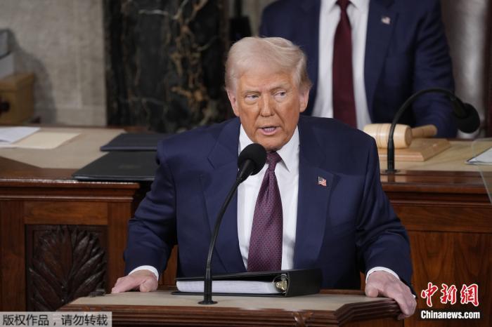 资料图：特朗普。