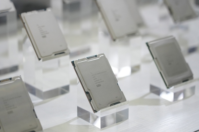 英特尔至强(Xeon)处理器。 IC Photo