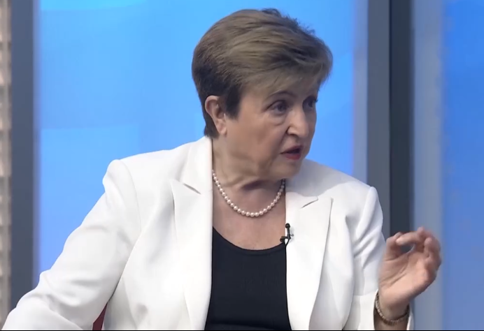 IMF总裁格奥尔基耶娃接受路透社采访