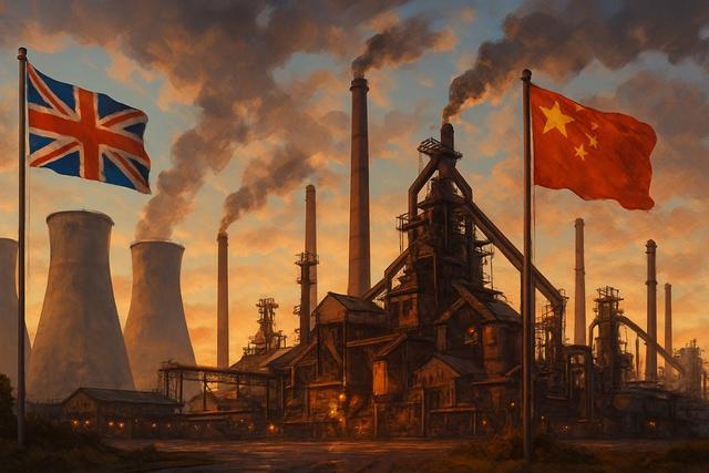 6.5小时闪电充公钢厂,中企6年心血忽地!英国新首相下手会更狠?