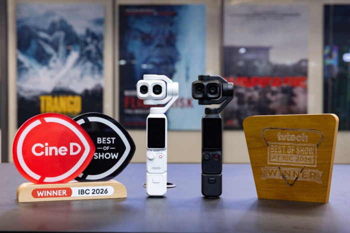 IBC 2026:DJI大疆Osmo Pocket 4P、Osmo 360 II获多项展会大奖