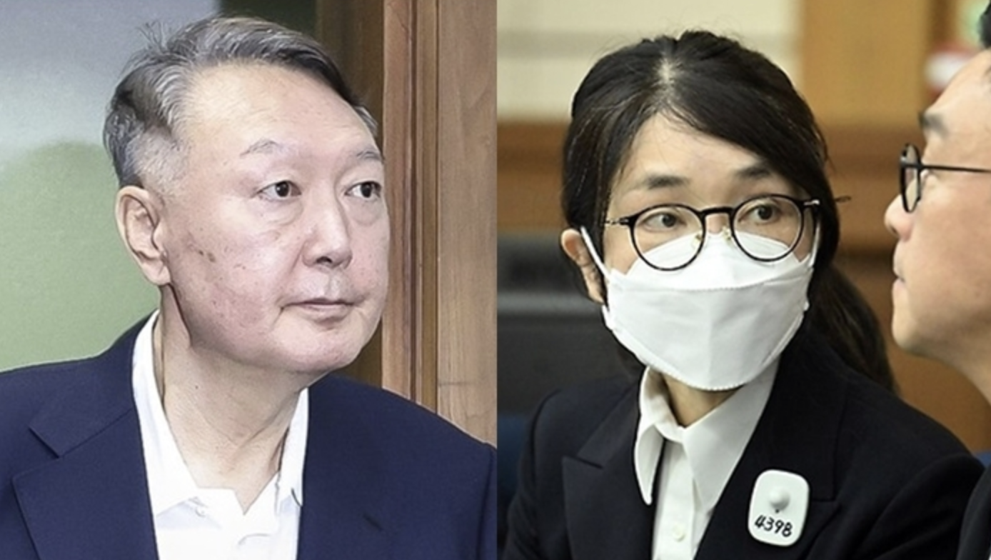 ▲韩国前总统尹锡悦(左)和妻子金建希