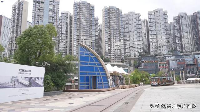未来方舟水东路焕然一新的“帆船”造型公厕