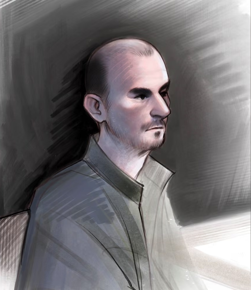 阿什利&middot;保罗&middot;格里菲斯的法庭素描卫报