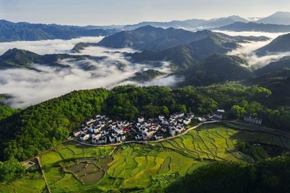 高岭古村。景德镇申遗办供图