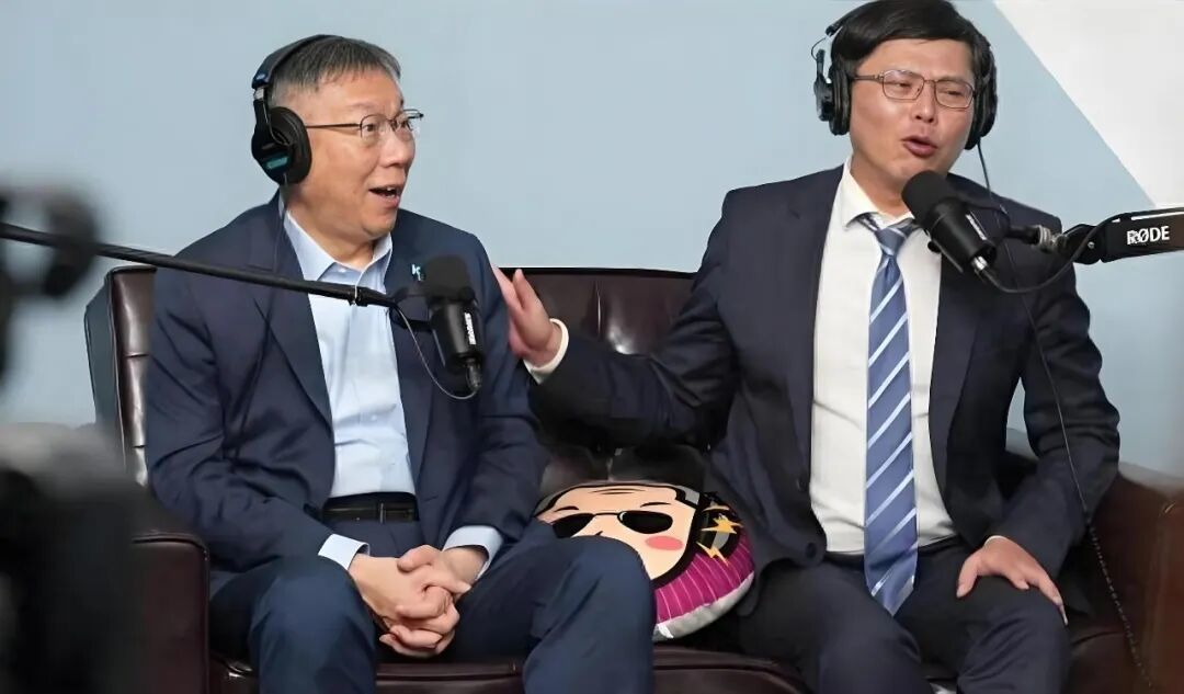 ▲柯文哲和黄国昌