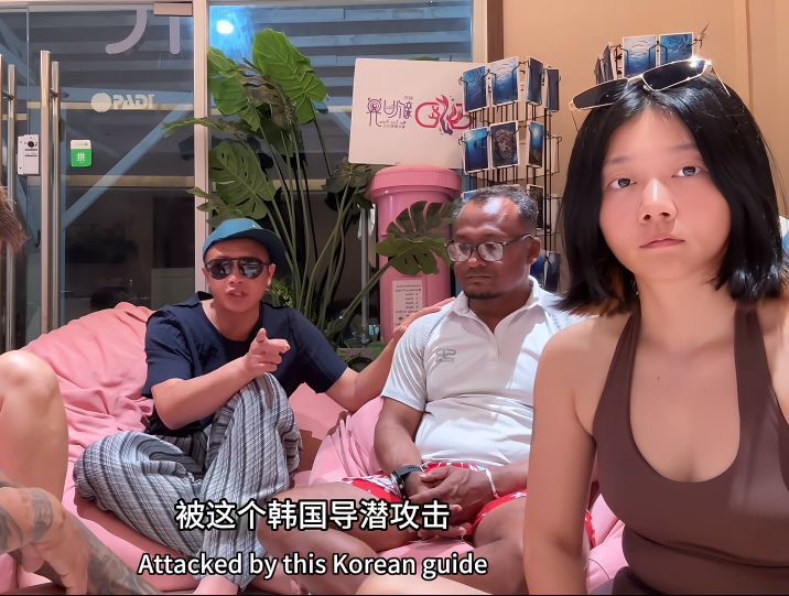 宋健彰对潜导表示感谢