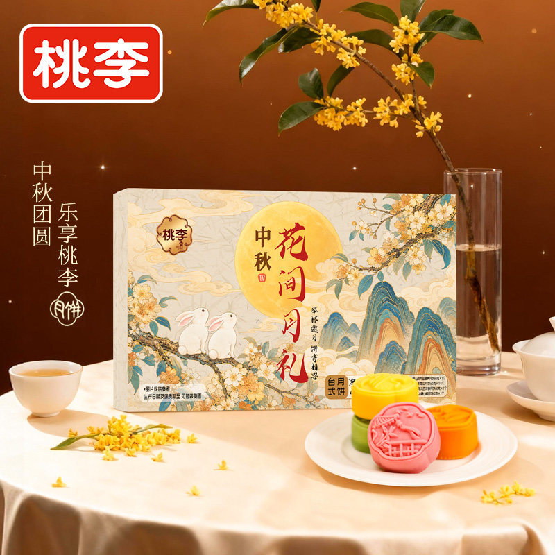桃李中秋月饼礼盒集合蛋月烧提浆月饼礼盒多规格企业团购节日送礼
