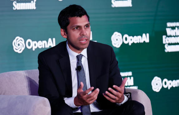 OpenAI 首席经济学家罗尼&middot;查特吉 资料图