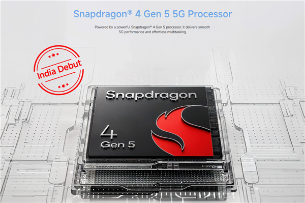 1706元起！REDMI 17 5G印度发布：骁龙4 Gen 5、7900mAh大电池
