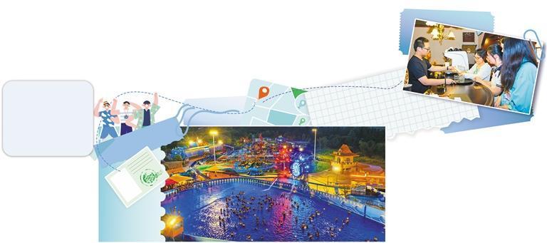 2025年6月16日，人们在上海市虹口区一家商户消费，市民凭上海国际电影节票根可享受相应折扣优惠。新华社记者 王 翔摄