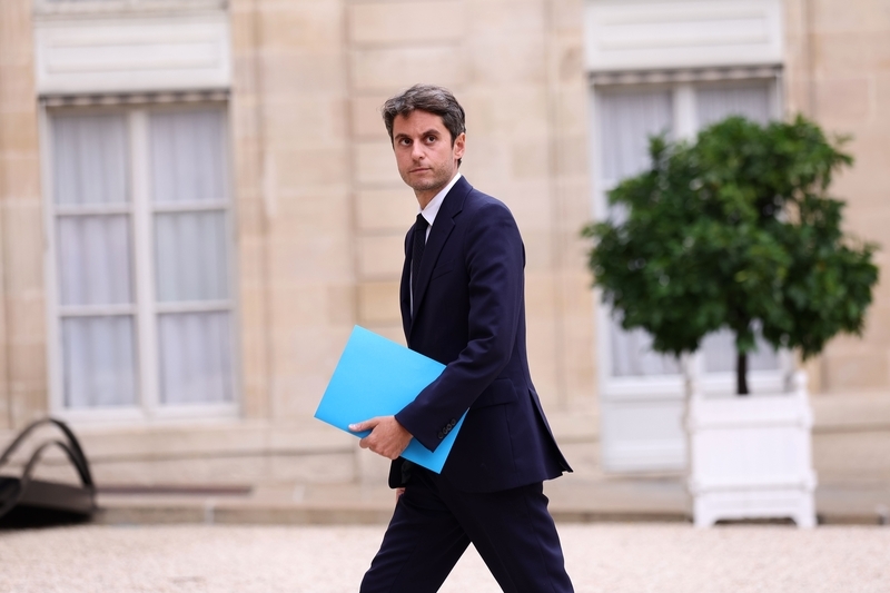 法国复兴党秘书长加布里埃尔·阿塔尔 IC photo