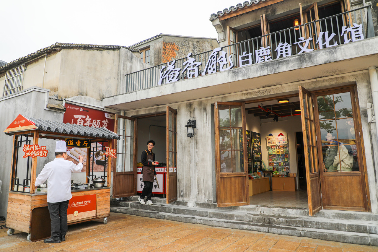温州朔门古港考古遗址公园一角 温州市委网信办供图