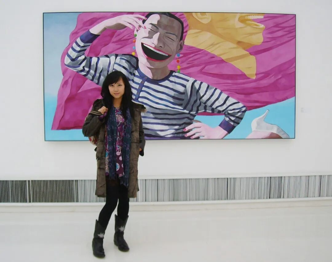 丁苗大学就读于中央美院油画专业 图/受访人提供