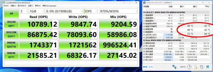 高效低温服务个人AI 佰维M560灵梭PCIe 5.0固态硬盘评测