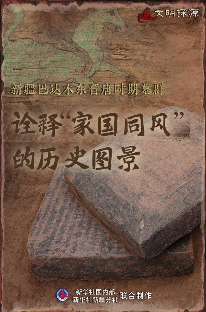 新华社乌鲁木齐2月28日电　题：新疆巴达木东晋唐时期墓群：诠释“家国同风”的历史图景
