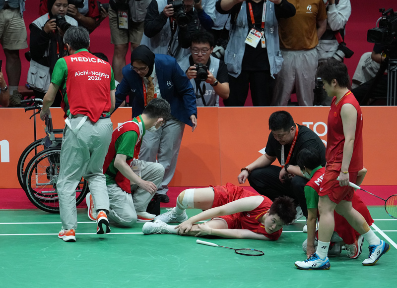 刘圣书拒绝了推进场的轮椅
