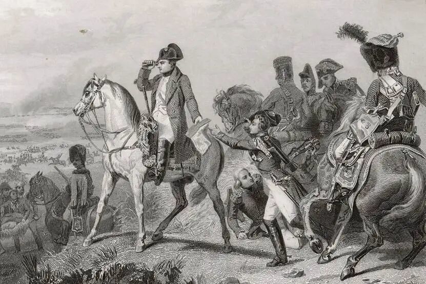 图|1809 年奥地利战役期间的拿破仑战争场景。当年春天,奥地利再次对法国开战,欧洲大陆进入第五次反法同盟战争。(来源:历史版画)