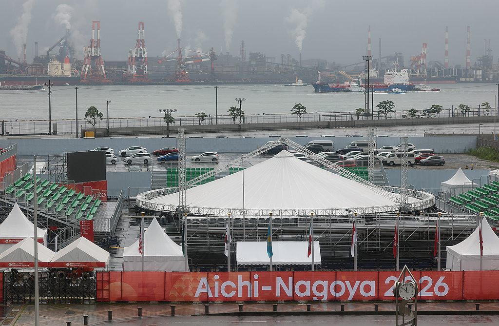 韩国媒体实地探访名古屋亚运会场地,认为三人篮球举办地周边工厂林立。