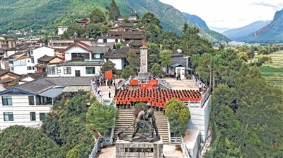 发力红色旅游 带动乡亲增收(赓续长征精神 奋进复兴征程·记者再走长征路)