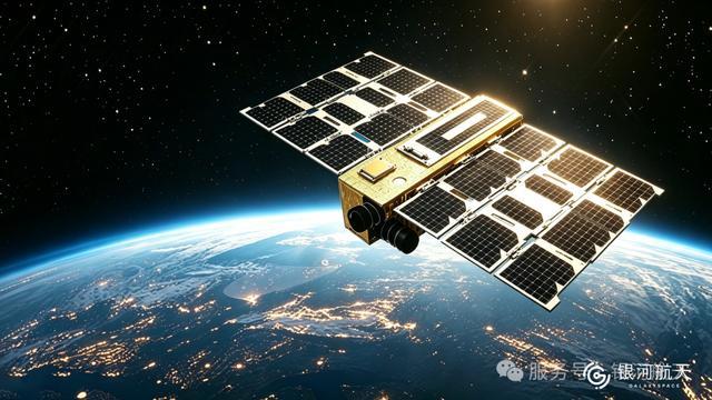 银河航天灵知 09 泰国立方星在轨模拟图