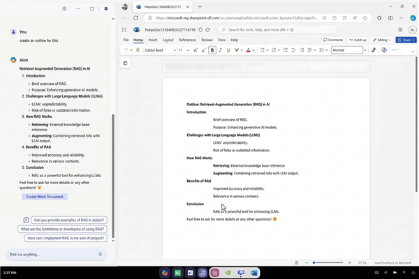 全面AI化的Win11系统泄露:Copilot为核心 不能跑原生Win应用