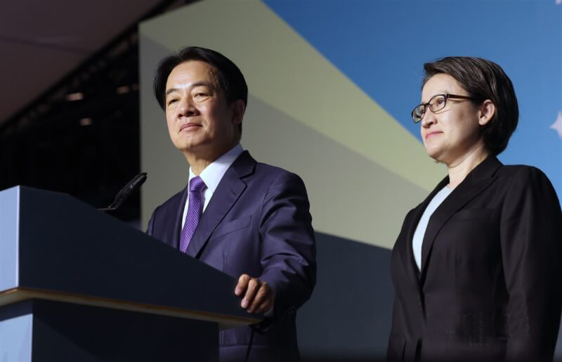 图注：赖清德民调惨淡且不如副手萧美琴实盘股票配资。