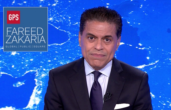 法里德&middot;扎卡里亚（Fareed Zakaria）在节目中 视频截图