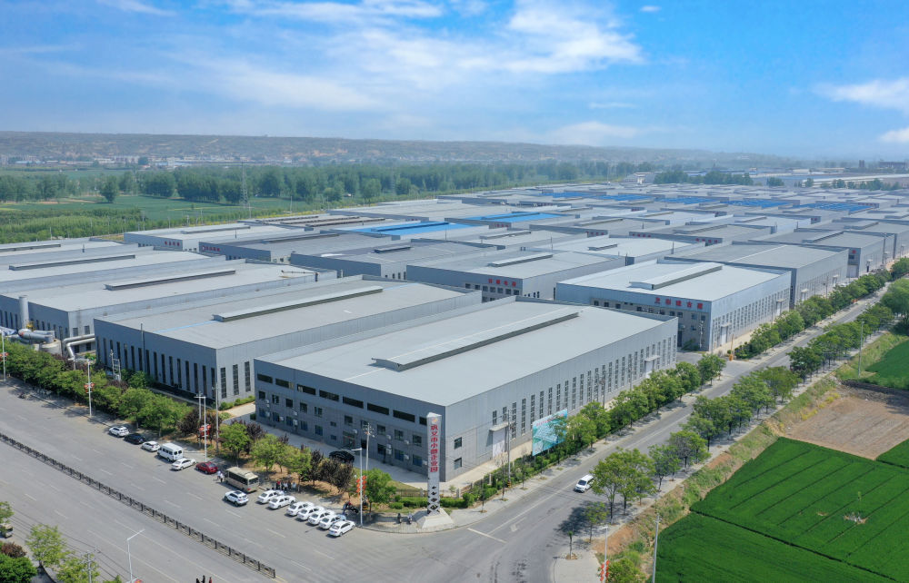 这是河南省巩义市回郭镇的小微企业园(资料照片)。新华社发