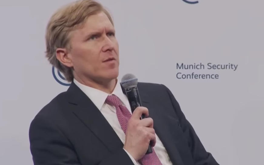 科尔比14日在慕安会发表讲话