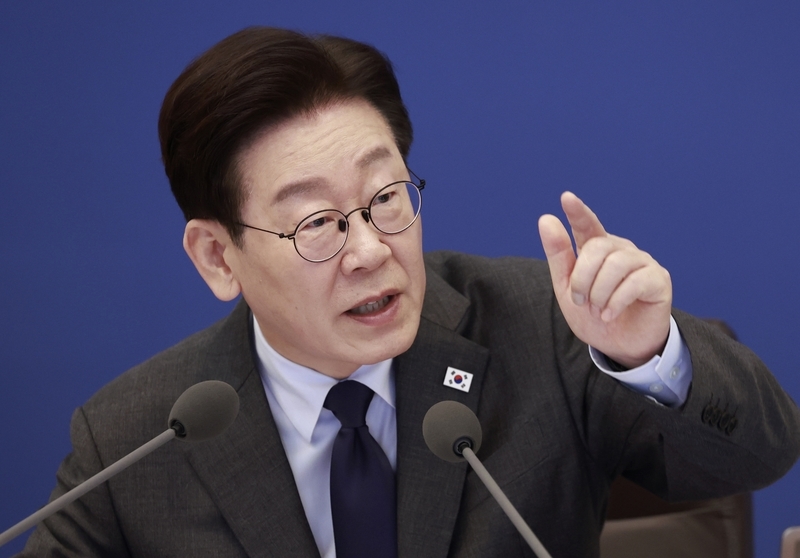 韩国总统李在明 IC photo