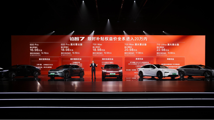 16.98 万元起!丰田这台拼好车铂智 7,把华为、Momenta、小米都装上了