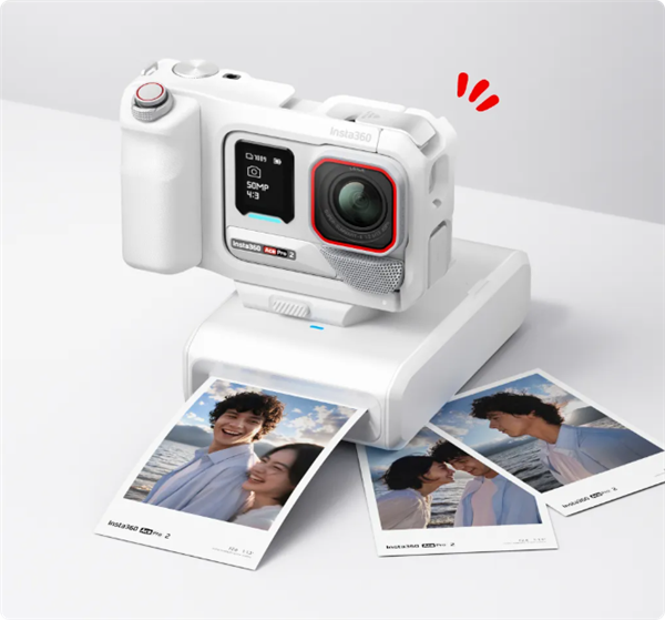 3048元起 影石Ace Pro 2冰川白影像大师套餐发布：直接打印3英寸照片