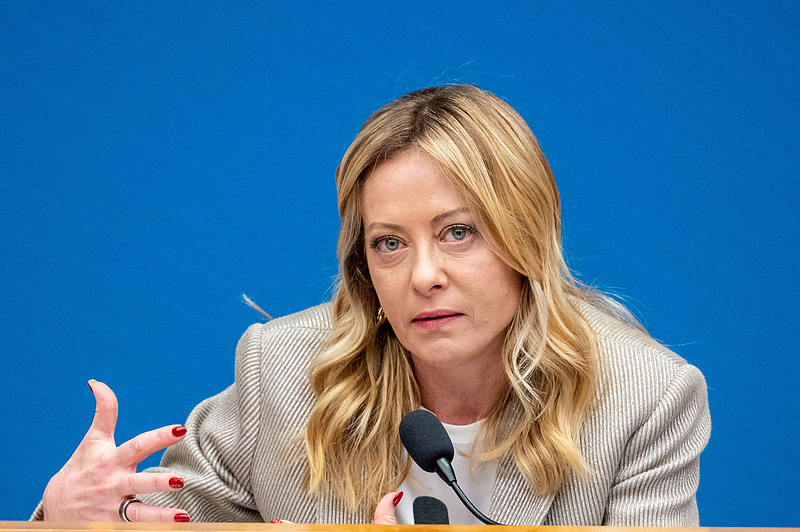 △意大利总理梅洛尼(资料图)