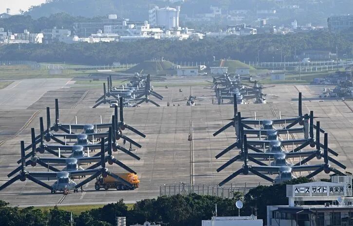 冲绳美军普天间基地