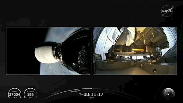 一枚火箭飞8次、一艘飞船飞4次!SpaceX龙飞船成太空网约车 第35次给国际空间站送货