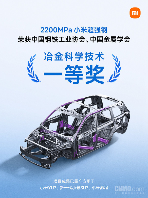 2200MPa 小米超强钢