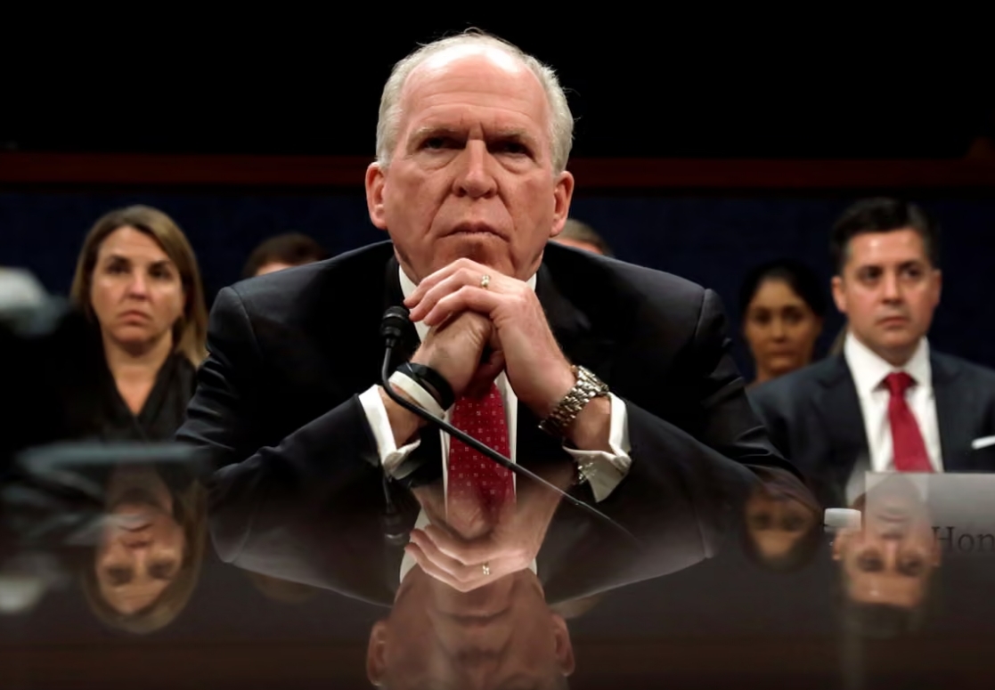 2017年,布伦南在华盛顿时的画面。