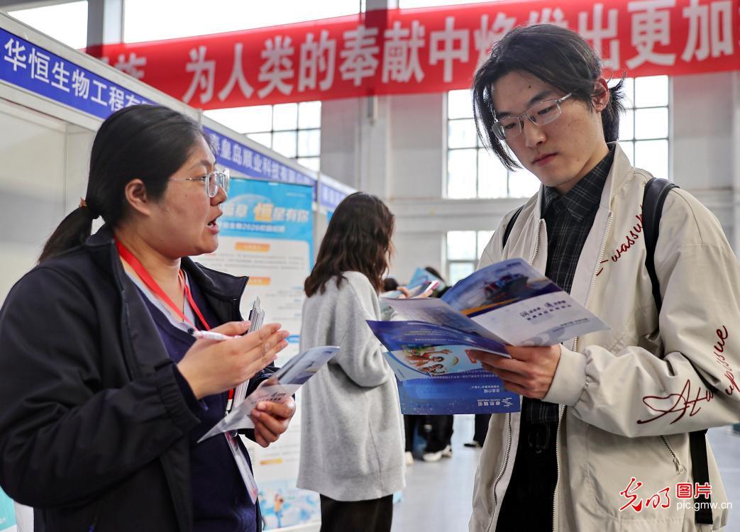 【职引未来】春招攻坚正当时 精准服务促就业