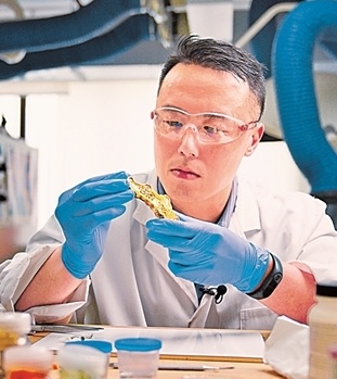 上海博物馆研究馆员张珮琛。资料图片