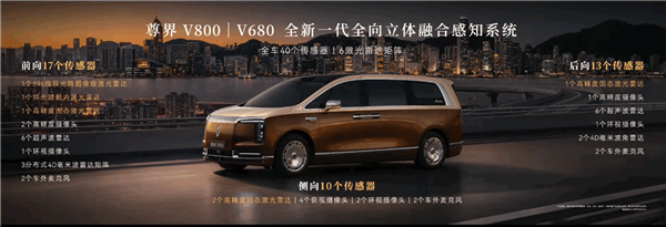 鸿蒙智行杀入百万级MPV市场！尊界V800/V680上市：顶配101.6万元