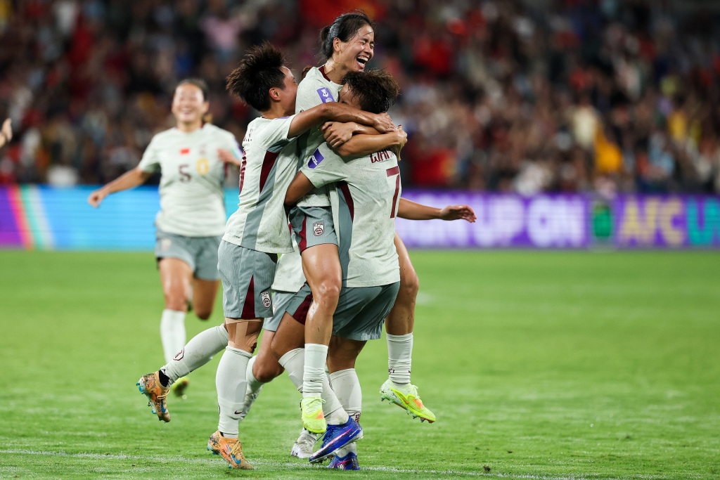 陈巧珠打入扳平进球。