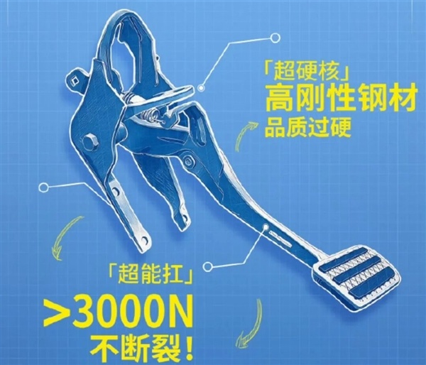 断掉的刹车踏板 该让塑料背锅吗？