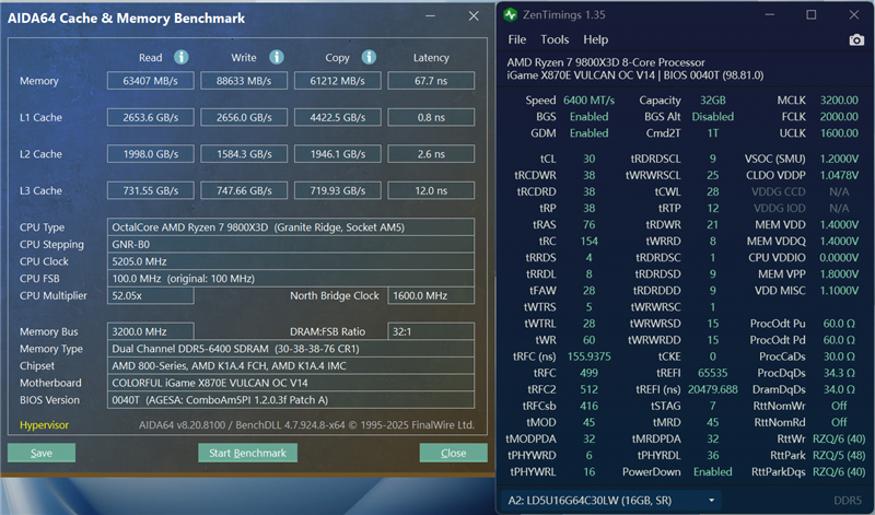 AMD X3D最强优化!七彩虹iGame X870E Vulcan OC V14火神主板评测:专属优化 温度更低性能更强
