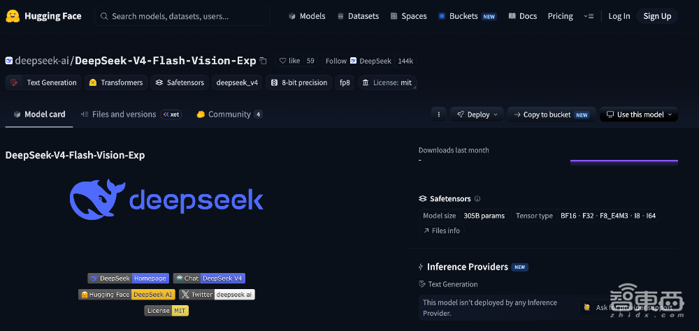 刚刚，DeepSeek-V4多模态模型开源