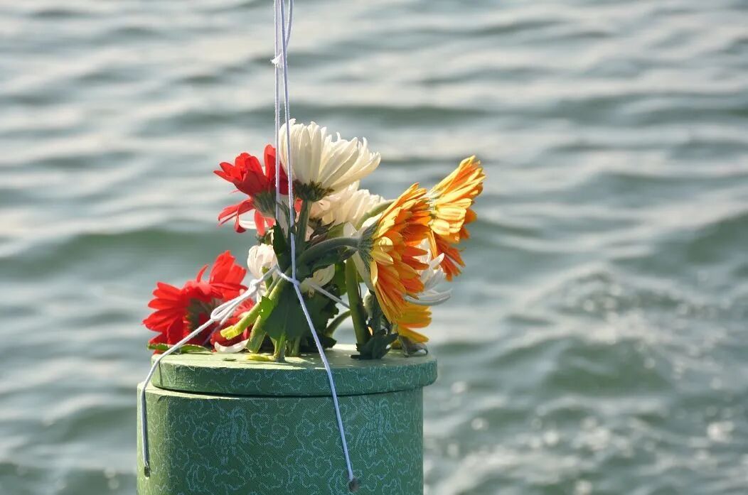 入水为尊 哈市第21次海葬在大连举行,83位逝者魂归大海