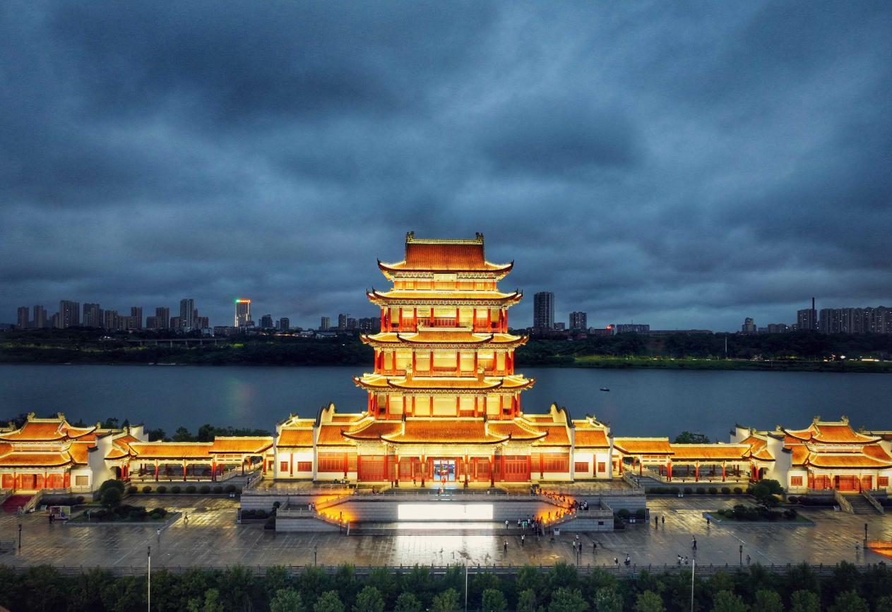 万楼夜景 摄影 童迪